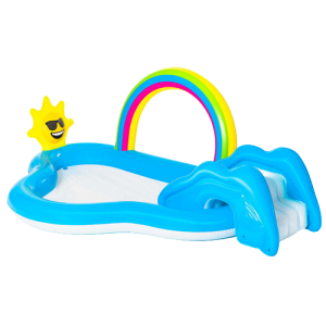 Inflatable Bestway Sunny & Rainbow Baby Pool with Slider