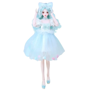 Dream Fairy joint doll 13 bjd white size 62 cm.